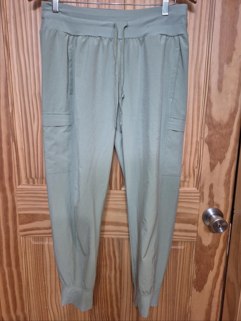 Calia Women’s M Sage Green Cargo Jogger Pants – Stretch